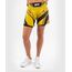 UFC Authentic Fight Night Women's Shorts - Long Fit, Colour: Yellow, Size: M