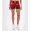 UFC Authentic Fight Night Women's Shorts - Short Fit, Size: L, Colour: Rot, Size: L