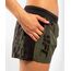 UFC Authentic Fight Week Women's Performance Shorts, Colour: Khaki, Size: L, 9 image