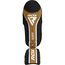 Shin Guards RDX Aura Plus T17 – Black/Gold – M+, Size: M, Colour: Schwarz, 4 image
