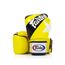 Gants de boxe Fairtex BGV1 – Nation Print – Jaune – 8 oz, Couleur: Jaune, OZ: 8oz