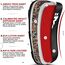 RDX T1 Curved Thai Kick Pad – The Ultimate Muay Thai Training Gear, Size: One Size, Colour: Schwarz, 2 image