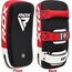RDX T1 Curved Thai Kick Pad – The Ultimate Muay Thai Training Gear, Size: One Size, Colour: Rot, 9 image