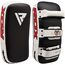 RDX T1 Curved Thai Kick Pad – The Ultimate Muay Thai Training Gear, Size: One Size, Colour: Weiss, 8 image