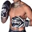 Boxing Gloves 8 Weapons Shift Black White 14oz, Colour: Schwarz, OZ: 14oz, 6 image