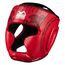Headguard Muay Thai – Red – One Size, Size: One Size, Colour: Rot