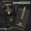 Boxing Bag Mitts RDX F6 Matte Gold, Colour: Gold, OZ: 4oz, 4 image