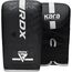 Boxing Bag Mitts RDX F6 Matte White, Colour: Weiss, OZ: 4oz