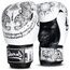 Boxing Gloves 8 WEAPONS – White – 10 Oz – Sak Yant Tigers, Colour: Weiss, OZ: 10oz
