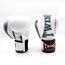 Gants de boxe Twins BGVL8 Blanc Gris – 12oz, Couleur: Blanc, oz: 12oz
