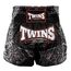 Muay Thai Shorts Twins Rangda – M, Bekleidungsgrösse: M, Farbe: Schwarz