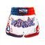 Muay Thai Shorts Twins Yant – XXL, Size: XXL, Colour: Weiss