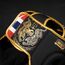 Casque de protection Muay Thai – Noir/Or – Taille unique, Taille: Taille unique, Couleur: Noir, 2 image