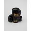 Gants de boxe Metal Boxe Gris Noir 14 oz, Couleur: Noir, oz: 14oz, 4 image