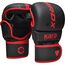 Gants MMA sparring RDX F6 KARA – Rouge – L/XL, Taille: L/XL, Couleur: Noir, 6 image