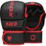 MMA Sparringhandschuhe RDX F6 KARA – Rot – S/M, Bekleidungsgrösse: S/M, Farbe: Schwarz
