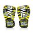 Boxhandschuhe Fairtex – ONE x Mr.Sabotage – Gelb Camouflage – 10 oz, Farbe: Gelb, OZ: 10oz, 7 image