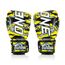 Boxhandschuhe Fairtex – ONE x Mr.Sabotage – Gelb Camouflage – 12 oz, Farbe: Gelb, OZ: 12oz, 7 image