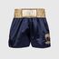 Venum Classic Muay Thai Shorts Blue/Gold M, Size: M, Colour: Blue