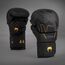 Gants MMA sparring Venum Serpenti – Noir/Argent/Or – S, Taille: S, Couleur: Noir