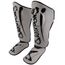 Shin Guards 8 WEAPONS Unlimited 2.0 – Sand/Black – L, Size: L, Colour: Beige