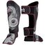 8 WEAPONS Shin Guards - Sak Yant Naga black M, Size: M, Colour: Schwarz