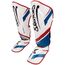 8 WEAPONS Shin Guards, Shift, white-navy-red, M, Size: M, Colour: Weiss