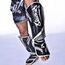 8 WEAPONS Shin Guards, Shift, black-white, S, Size: S, Colour: Schwarz, 7 image