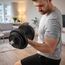 Ensemble d'haltères réglables ajustables vinyle 2x14kg VirtuFit, 2 image