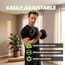 Haltères réglable ajustable vinyle 15kg VirtuFit, 3 image