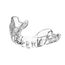 Paradenti Instant Custom Fit OPRO Adulto – Trasparente, Taglia: Taglia unica, Colore: Bianco
