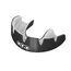 Protège-dents Instant Custom Fit OPRO Bagues – Noir/Blanc, Taille: Taille unique, Couleur: Noir