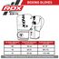 Guantoni Boxe RDX F6 Kara – Nero/Rosa – 14oz, Colore: Nero, OZ: 14oz, 2 image