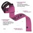 Gym Cotton Gel Strap Pink Plus, Colour: Rosa, 3 image