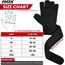 Gym Glove Micro Black Plus-S, Size: S, Colour: Schwarz, 5 image