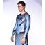 8 WEAPONS Rashguard, L/S, Shift, ice-grey orange, M, Size: M, Colour: Grey, 4 image