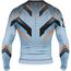 8 WEAPONS Rashguard, L/S, Shift, ice-grey orange, XXL, Taglia: 2XL, Colore: Grigio, 2 image