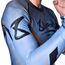 8 WEAPONS Rashguard, L/S, Shift, ice-grey orange, XXL, Taglia: 2XL, Colore: Grigio, 7 image