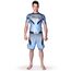 8 WEAPONS Rashguard, S/S, Shift, ice-grey orange, M, Taglia: M, Colore: Grigio, 6 image