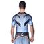 8 WEAPONS Rashguard, S/S, Shift, ice-grey orange, XXL, Taglia: 2XL, Colore: Grigio, 5 image