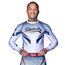 8 WEAPONS Rashguard, L/S, Shift, white-navy-red, L, Taglia: L, Colore: Bianco, 4 image