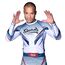 8 WEAPONS Rashguard, L/S, Shift, white-navy-red, XL, Taglia: XL, Colore: Bianco, 3 image