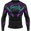 T-shirt de compression à manches longues Samurai 2.0, Taille: M, Couleur: Noir