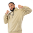 Kapuzenpullover Metal Boxe Desert Storm M, Bekleidungsgrösse: M, Farbe: Beige