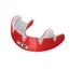 Protège-dents Instant Custom Fit OPRO Bagues – Rouge/Blanc, Taille: Taille unique, Couleur: Rouge