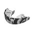 Paradenti Instant Custom Fit OPRO Camo – Nero/Bianco/Argento, Taglia: Taglia unica, Colore: Nero