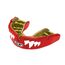Paradenti Instant Custom Fit OPRO Jaws – Rosso/Bianco/Oro, Taglia: Taglia unica, Colore: Rosso