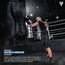RDX Full Black Body Punch Bag with Training Mitts, Colour: Schwarz, Additional Weight: 28 kg, Length: 1.2m, 3 image
