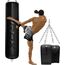 RDX F6 KARA 152 cm 3-en-1 Sac de Frappe & Gants de Sac, Colore: Nero, Peso aggiuntivo: 22.5 kg, Lunghezza: 1.5m