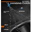 RDX F6 KARA 152 cm 3-en-1 Sac de Frappe & Gants de Sac, Colore: Nero, Peso aggiuntivo: 22.5 kg, Lunghezza: 1.5m, 6 image